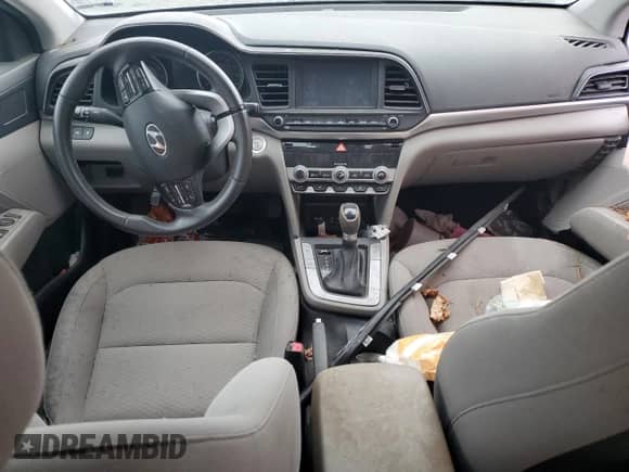 2020 Hyundai Elantra Value Edition with VIN KMHD84LF4LU910759, listed as a Copart auction lot 59713045 with 38,368 mi miles and Salvage title. Bid and sale history available at DreamBid. Image 8.