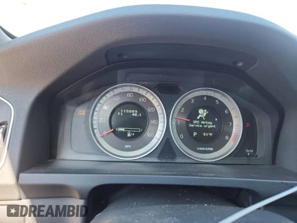 2013 Volvo S60 T5 с VIN YV1612FH8D2175259, выставлен на аукционе Copart как лот 69475315 с пробегом 115 089 миль миль и Списание • Salvage title. История ставок и продаж доступна на DreamBid. Изображение 9.