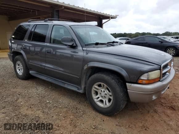 2002 Dodge Durango with VIN 1B4HR58N32F178715, listed as a Copart auction lot 73343444 with 248,927 mi miles and Salvage title. Bid and sale history available at DreamBid. Image 4.