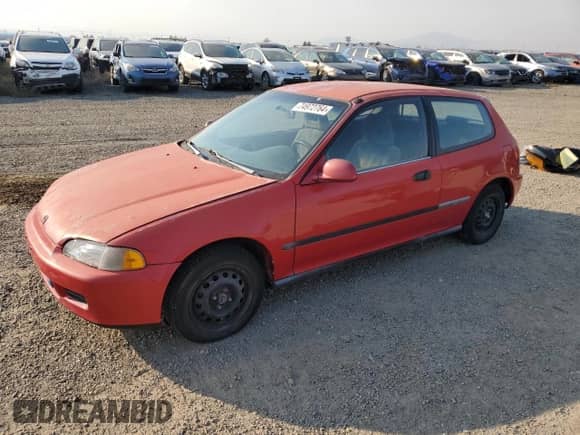 1992 Honda Civic z VIN 2HGEH245XNH514751, wystawiony jako Copart lot #74972764 z przebiegiem 229 482 mil mil oraz Czysty tytuł • Clean title. Historia ofert i sprzedaży dostępna na DreamBid. Obrazek 1.