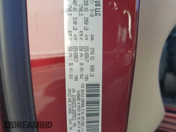 2018 Dodge Grand Caravan SXT with VIN 2C4RDGCG1JR297512, listed as a Copart auction lot 84973275 with 76,009 mi miles and Salvage title. Bid and sale history available at DreamBid. Image 13.