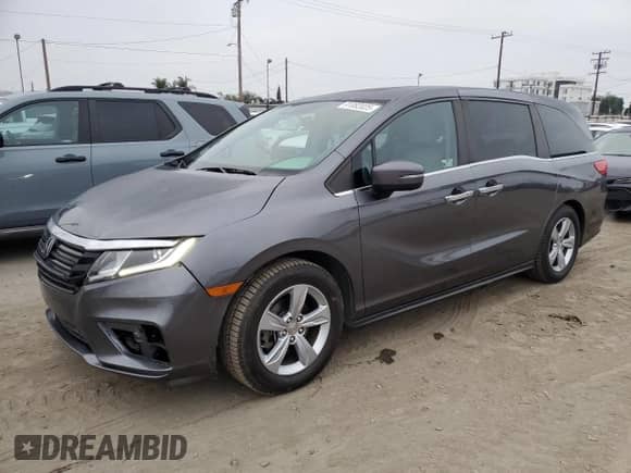 2019 Honda Odyssey EX-L с VIN 5FNRL6H7XKB013314, выставлен на аукционе Copart как лот 91082025 с пробегом 108 776 миль миль и Списание • Salvage title. История ставок и продаж доступна на DreamBid. Изображение 1.