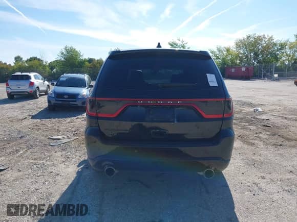 2020 Dodge Durango R/T with VIN 1C4SDJCT7LC257409, listed as a IAAI auction lot 43088237 with 93,258 mi miles and . Bid and sale history available at DreamBid. Image 15.