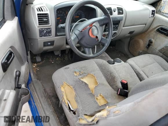 2008 Chevrolet Colorado Work Truck with VIN 1GCCS149588159535, listed as a Copart auction lot 45871475 with 296,065 mi miles and Salvage title. Bid and sale history available at DreamBid. Image 8.