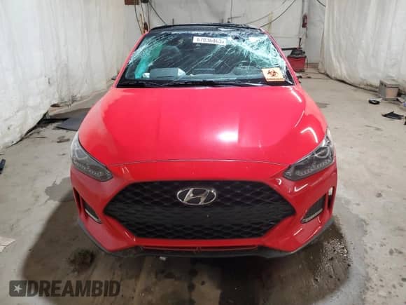 2019 Hyundai Veloster Turbo R-Spec z VIN KMHTH6AB8KU013806, wystawiony jako Copart lot #67036063 z przebiegiem 15 599 mil mil oraz . Historia ofert i sprzedaży dostępna na DreamBid. Obrazek 5.