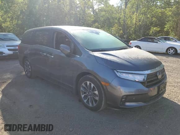 2023 Honda Odyssey EX-L с VIN 5FNRL6H60PB503629, выставлен на аукционе Copart как лот 72096955 с пробегом 50 468 миль миль и Чистый • Clean title. История ставок и продаж доступна на DreamBid. Изображение 4.