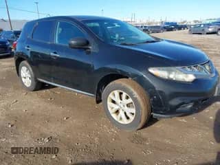 2011 Nissan Murano S with VIN JN8AZ1MW9BW164284, listed as a IAAI auction lot 43550932 with 192,252 mi miles and . Bid and sale history available at DreamBid. Image 1.