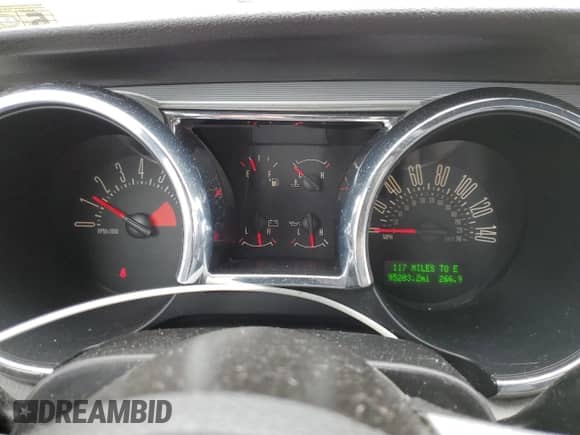 2009 Ford Mustang GT with VIN 1ZVHT85H095127397, listed as a Copart auction lot 44549435 with 95,203 mi miles and Salvage title. Bid and sale history available at DreamBid. Image 9.