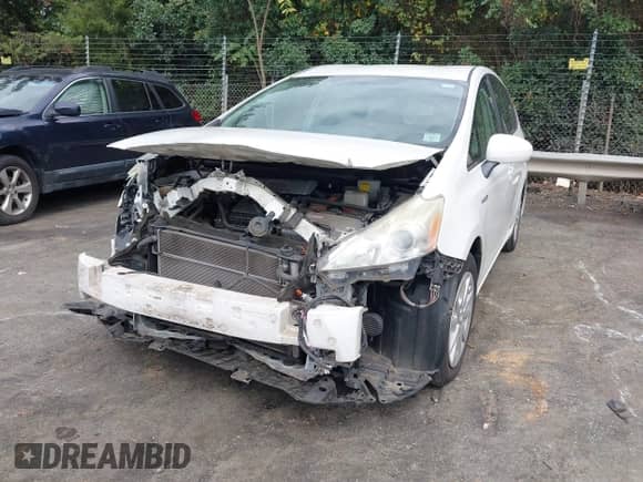 2012 Toyota Prius Two with VIN JTDZN3EU7C3032369, listed as a IAAI auction lot 43304785 with 207,860 mi miles and . Bid and sale history available at DreamBid. Image 12.
