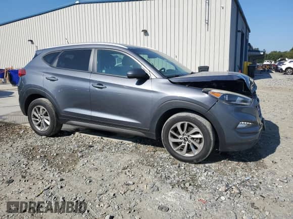 2016 Hyundai Tucson SE with VIN KM8J33A40GU113198, listed as a Copart auction lot 80262105 with 130,498 mi miles and Salvage title. Bid and sale history available at DreamBid. Image 4.