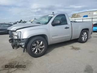 2010 GMC Sierra 1500 with VIN 1GTPCVEA8AZ161486, listed as a Copart auction lot 45309385 with 122,873 mi miles and Salvage title. Bid and sale history available at DreamBid. Image 1.