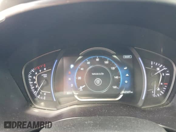 2019 Hyundai Santa Fe SEL with VIN 5NMS33AD8KH070691, listed as a Copart auction lot 70808805 with 162,327 mi miles and Salvage title. Bid and sale history available at DreamBid. Image 9.