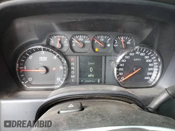 2015 Chevrolet Silverado 2500HD Work Truck with VIN 1GC0KUEG8FZ539994, listed as a Copart auction lot 62939475 with 229,357 mi miles and Salvage title. Bid and sale history available at DreamBid. Image 9.