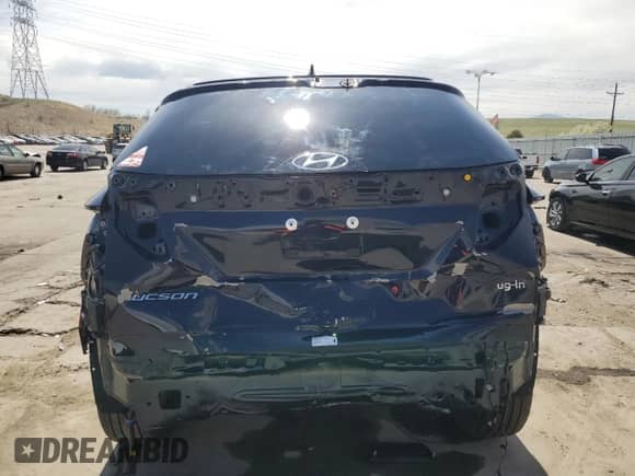 2024 Hyundai Tucson SEL with VIN KM8JBDD29RU228999, listed as a Copart auction lot 53299205 with 940 mi miles and Salvage title. Bid and sale history available at DreamBid. Image 6.