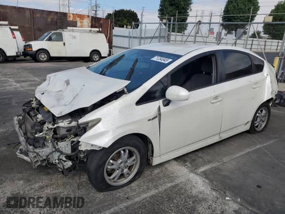 2011 Toyota Prius I with VIN JTDKN3DU7B5342933, listed as a Copart auction lot 71284945 with 245,765 mi miles and Salvage title. Bid and sale history available at DreamBid. Image 1.