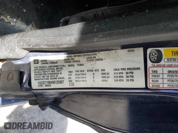 2009 Chevrolet Colorado Work Truck с VIN 1GCDT199498125887, выставлен на аукционе Copart как лот 50387115 с пробегом 157 689 миль миль и Чистый • Clean title. История ставок и продаж доступна на DreamBid. Изображение 12.