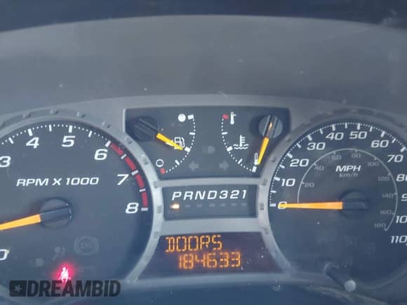 2005 Chevrolet Colorado 1SB LS Z85 with VIN 1GCDT136758168824, listed as a IAAI auction lot 41613875 with 184,633 mi miles and . Bid and sale history available at DreamBid. Image 7.