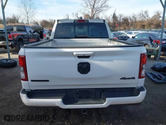 2022 Ram 1500 Big Horn with VIN 1C6RRFBG8NN263624, listed as a IAAI auction lot 41034883 with 42,409 mi miles and . Bid and sale history available at DreamBid. Image 17.