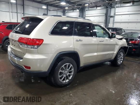 2014 Jeep Grand Cherokee Limited с VIN 1C4RJFBG0EC490026, выставлен на аукционе Copart как лот 59211175 с пробегом 130 845 миль миль и Списание • Salvage title. История ставок и продаж доступна на DreamBid. Изображение 3.