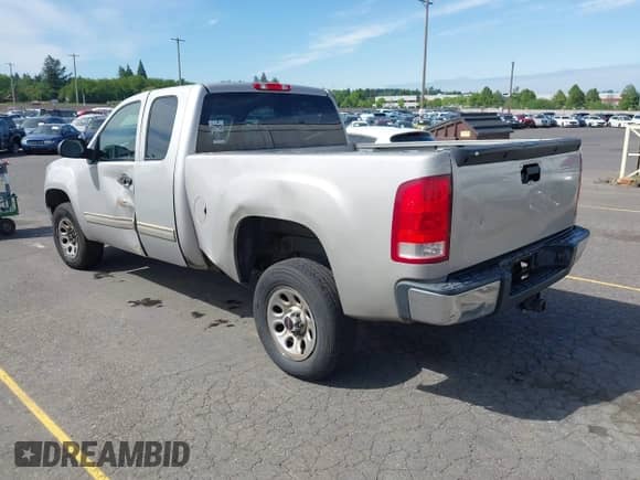 2008 GMC Sierra 1500 Work Truck with VIN 2GTEC19C381102196, listed as a IAAI auction lot 42212449 with 213,361 mi miles and . Bid and sale history available at DreamBid. Image 3.