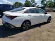 2025 Hyundai Elantra SEL Convenience with VIN KMHLS4DG3SU894279, listed as a Copart auction lot 71659955 with 15 mi miles and Salvage title. Bid and sale history available at DreamBid. Image 3.