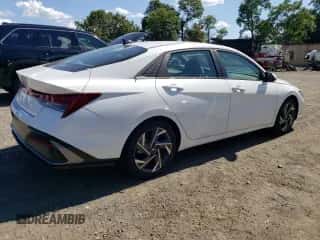 2025 Hyundai Elantra SEL Convenience z VIN KMHLS4DG3SU894279, wystawiony jako Copart lot #71659955 z przebiegiem 15 mil mil oraz Szkoda całkowita • Salvage title. Historia ofert i sprzedaży dostępna na DreamBid. Obrazek 3.