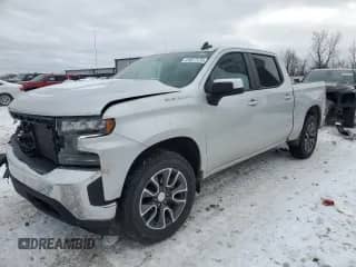 2022 Chevrolet Silverado 1500 LT with VIN 3GCPYJEK6NG123490, listed as a Copart auction lot 41617175 with 64,048 mi miles and Salvage title. Bid and sale history available at DreamBid. Image 1.