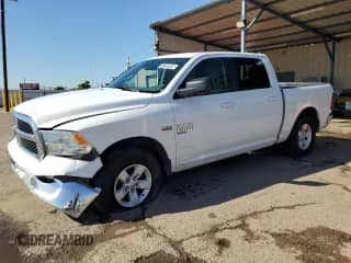 2019 Ram 1500 SLT with VIN 1C6RR7LT0KS582210, listed as a Copart auction lot 71752075 with 106,606 mi miles and Clean title. Bid and sale history available at DreamBid. Image 1.
