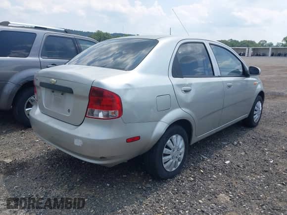 2004 Chevrolet Aveo with VIN KL1TD52614B201956, listed as a IAAI auction lot 42671224 with 101,180 mi miles and . Bid and sale history available at DreamBid. Image 4.