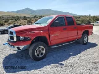 2004 Dodge 2500 SLT with VIN 3D7KU28D34G131382, listed as a Copart auction lot 60487035 with 110,065 mi miles and Salvage title. Bid and sale history available at DreamBid. Image 1.