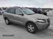 2008 Hyundai Santa Fe GLS with VIN 5NMSG13D58H185215, listed as a Copart auction lot 80638145 with 202,701 mi miles and Salvage title. Bid and sale history available at DreamBid. Image 4.