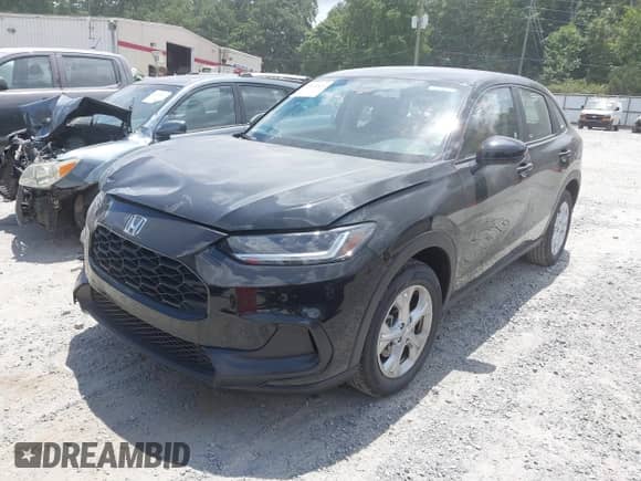 2025 Honda HR-V LX with VIN 3CZRZ1H38SM754677, listed as a IAAI auction lot 42694829 with 1,938 mi miles and . Bid and sale history available at DreamBid. Image 19.