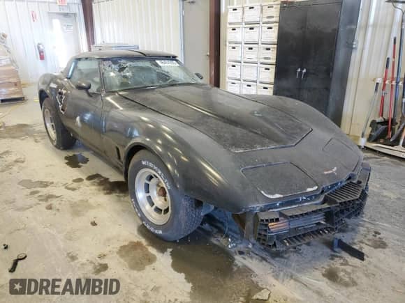 1981 Chevrolet Corvette z VIN 1G1AY8763BS411382, wystawiony jako Copart lot #46404285 z przebiegiem 79 581 mil mil oraz Czysty tytuł • Clean title. Historia ofert i sprzedaży dostępna na DreamBid. Obrazek 4.