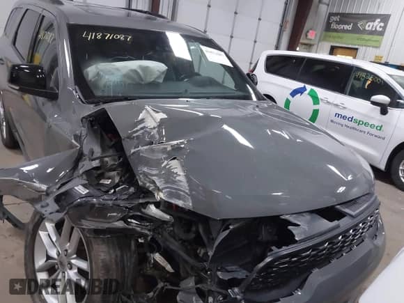 2023 Dodge Durango GT z VIN 1C4RDJDG4PC688019, wystawiony jako IAAI lot #41871087 z przebiegiem 36 848 mil mil oraz . Historia ofert i sprzedaży dostępna na DreamBid. Obrazek 6.