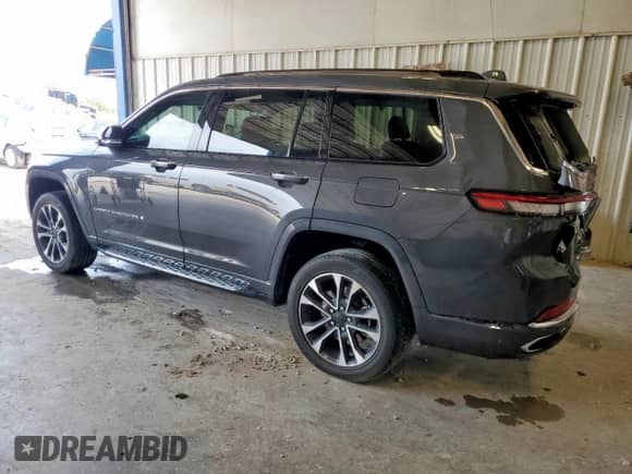 2022 Jeep Grand Cherokee Overland с VIN 1C4RJKDG3N8543181, выставлен на аукционе Copart как лот 68145415 с пробегом 37 988 миль миль и Списание • Salvage title. История ставок и продаж доступна на DreamBid. Изображение 2.