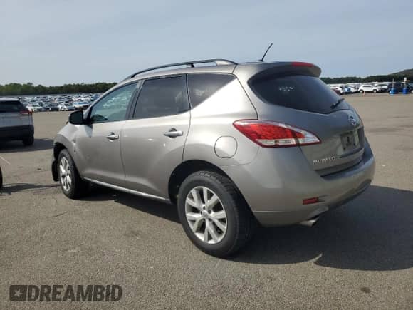 2011 Nissan Murano SL with VIN JN8AZ1MW1BW159046, listed as a Copart auction lot 84707815 with 129,133 mi miles and Salvage title. Bid and sale history available at DreamBid. Image 2.