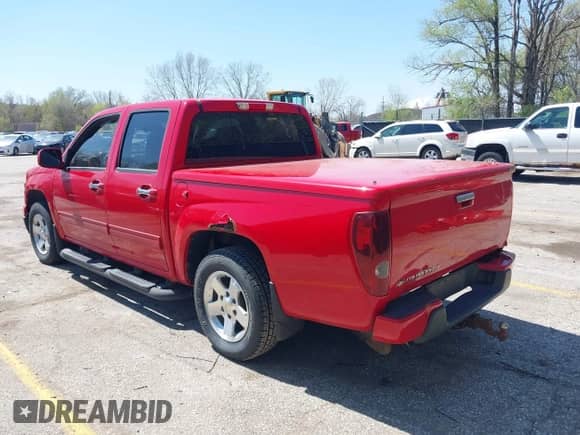 2012 Chevrolet Colorado 1LT with VIN 1GCDSCF97C8135307, listed as a IAAI auction lot 41992658 with 224,343 mi miles and . Bid and sale history available at DreamBid. Image 3.