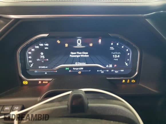 2024 GMC Sierra 1500 Denali Ultimate with VIN 1GTUUHEL3RZ158154, listed as a Copart auction lot 60102395 with 31,348 mi miles and Salvage title. Bid and sale history available at DreamBid. Image 9.