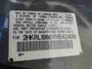 2000 Honda Odyssey EX with VIN 2HKRL1868YH542409, listed as a IAAI auction lot 43406964 with 215,253 mi miles and . Bid and sale history available at DreamBid. Image 9.