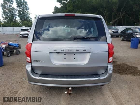 2018 Dodge Grand Caravan SE Plus with VIN 2C4RDGBG7JR303444, listed as a Copart auction lot 69966295 with Not provided miles and Salvage title. Bid and sale history available at DreamBid. Image 6.