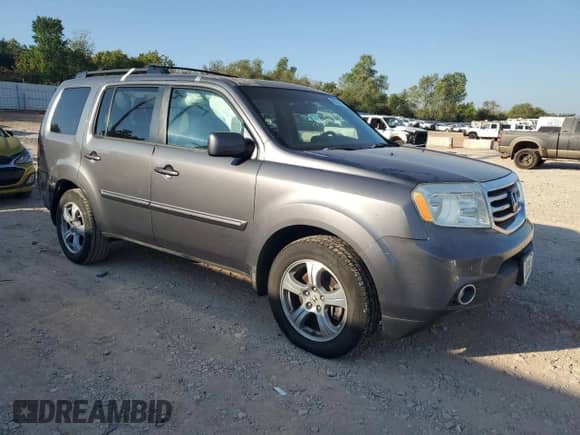 2014 Honda Pilot EX-L with VIN 5FNYF3H59EB007010, listed as a Copart auction lot 80383335 with 251,810 mi miles and Salvage title. Bid and sale history available at DreamBid. Image 4.