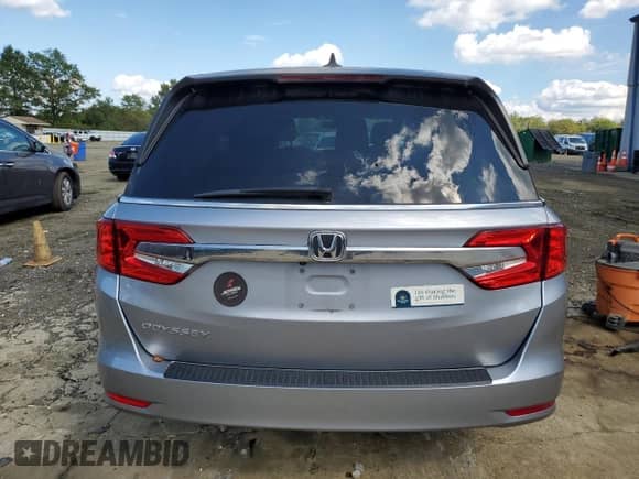 2020 Honda Odyssey EX-L с VIN 5FNRL6H76LB050278, выставлен на аукционе Copart как лот 81393955 с пробегом 46 857 миль миль и Списание • Salvage title. История ставок и продаж доступна на DreamBid. Изображение 6.