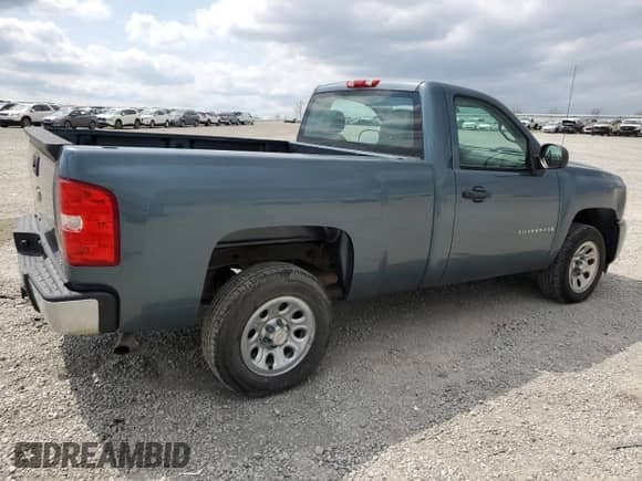 2009 Chevrolet Silverado 1500 Work Truck with VIN 1GCEC14X99Z166164, listed as a Copart auction lot 52852255 with 194,568 mi miles and Salvage title. Bid and sale history available at DreamBid. Image 3.