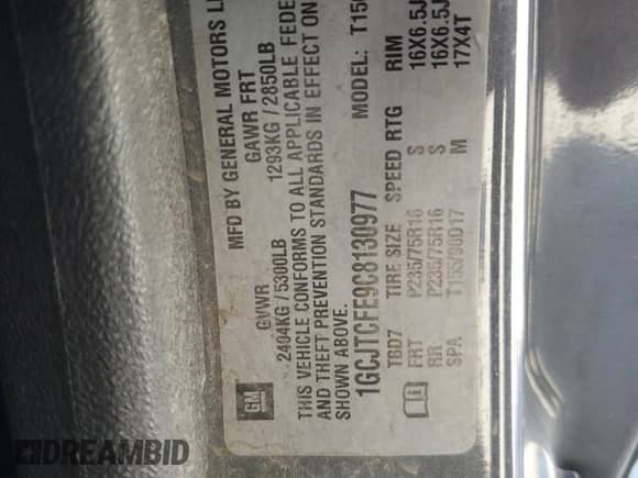 2012 Chevrolet Colorado 1LT с VIN 1GCJTCFE9C8130977, выставлен на аукционе Copart как лот 68740925 с пробегом 227 850 миль миль и Списание • Salvage title. История ставок и продаж доступна на DreamBid. Изображение 12.
