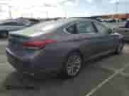 2015 Hyundai Genesis 3.8L with VIN KMHGN4JE6FU049153, listed as a Copart auction lot 71475544 with 87,477 mi miles and Salvage title. Bid and sale history available at DreamBid. Image 3.