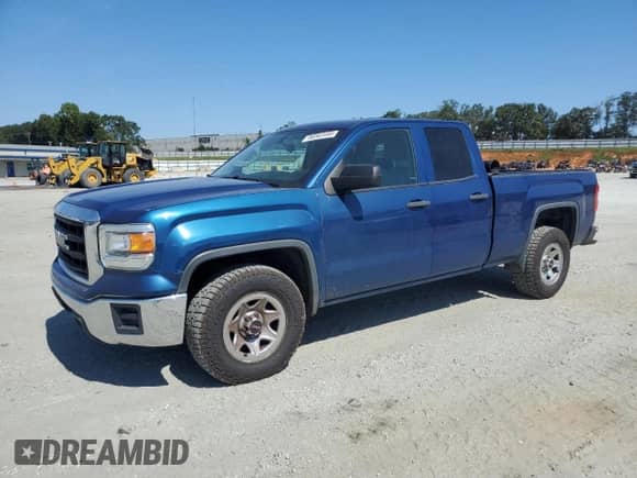 2015 GMC Sierra 1500 with VIN 1GTR1TEHXFZ383969, listed as a Copart auction lot 80303495 with 194,583 mi miles and Salvage title. Bid and sale history available at DreamBid. Image 1.