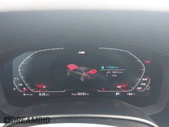 2023 BMW 5 Series 540i with VIN WBA53BJ00PWY19621, listed as a IAAI auction lot 42433550 with 50,181 mi miles and . Bid and sale history available at DreamBid. Image 7.