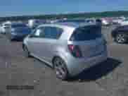 2014 Chevrolet Sonic RS with VIN 1G1JG6SB4E4234698, listed as a IAAI auction lot 42553027 with 149,958 mi miles and . Bid and sale history available at DreamBid. Image 3.