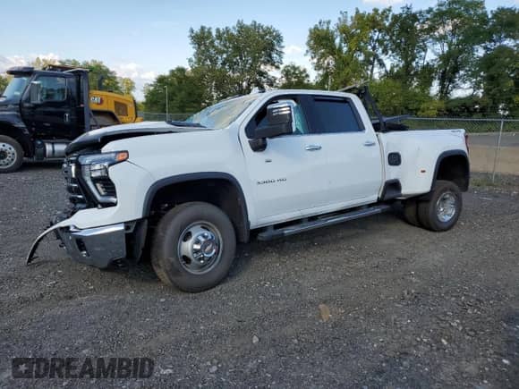 2025 Chevrolet Silverado 3500HD LTZ с VIN 1GC4KUEY5SF139266, выставлен на аукционе Copart как лот 70809065 с пробегом Не указан миль и Списание • Salvage title. История ставок и продаж доступна на DreamBid. Изображение 1.