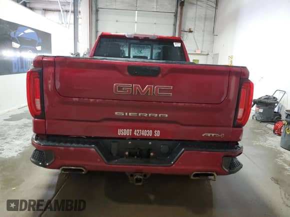 2020 GMC Sierra 1500 AT4 with VIN 1GTP9EELXLZ329860, listed as a Copart auction lot 56693745 with 162,241 mi miles and Clean title. Bid and sale history available at DreamBid. Image 6.